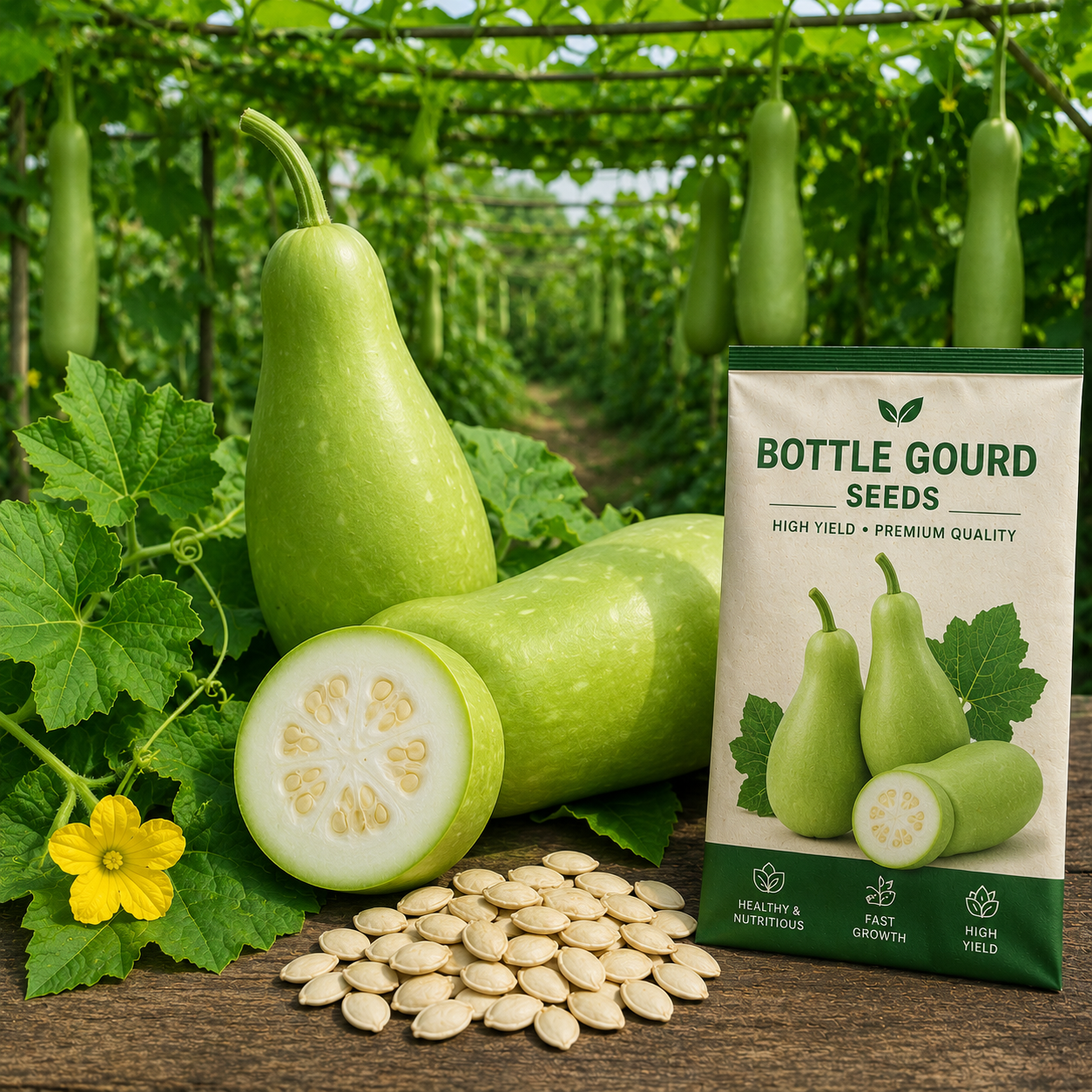 Bottle Gourd F-1 Kanika 108